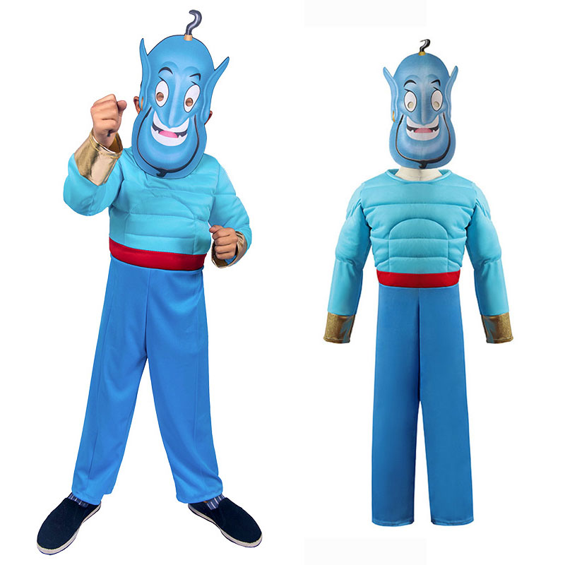 Kids Face Mask - Umorden Arab Fairy Tales Muscle Lamp