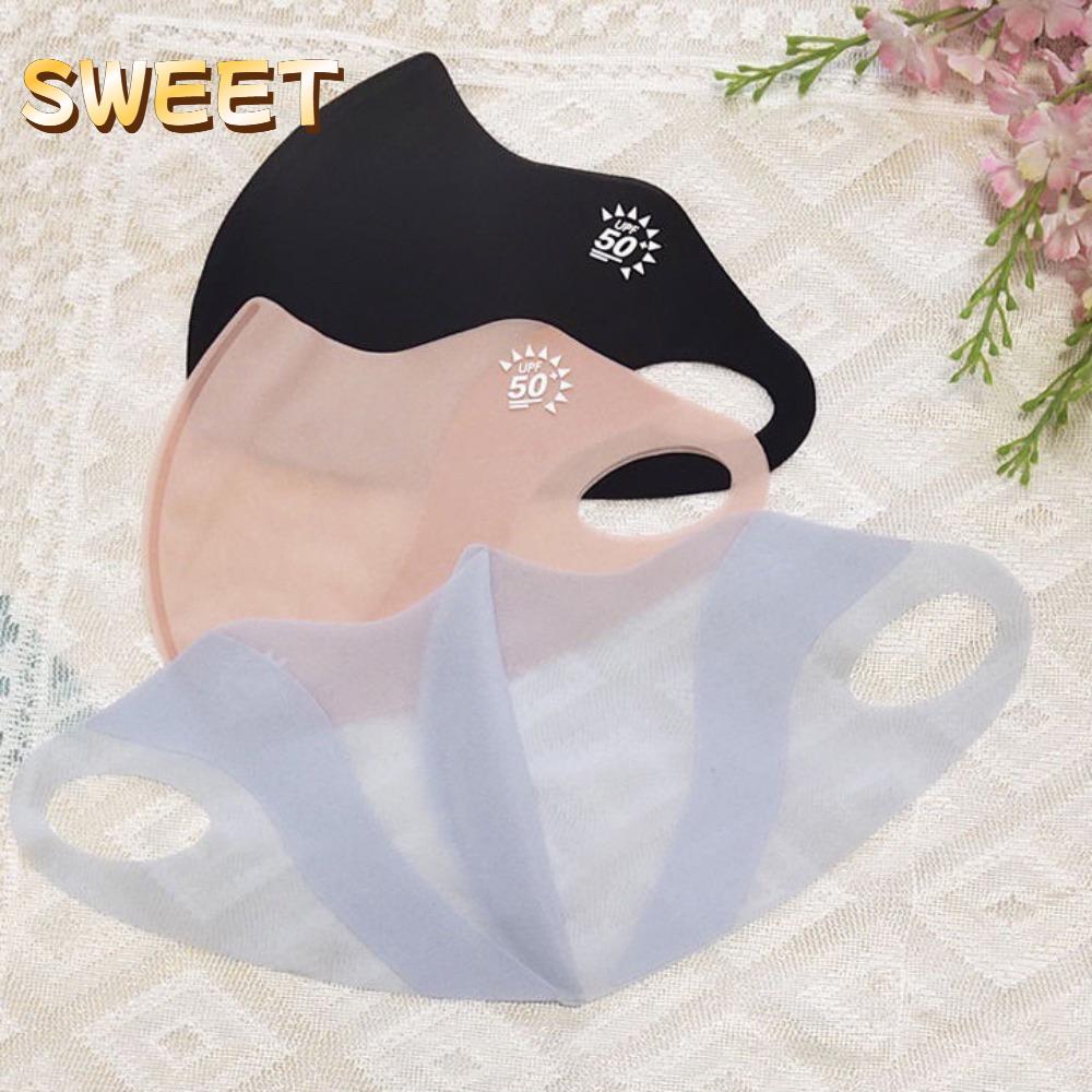 Ultrathin Anti-uv Ice Silk Sun - Cloth Face Mask Washable ulasan dan harga