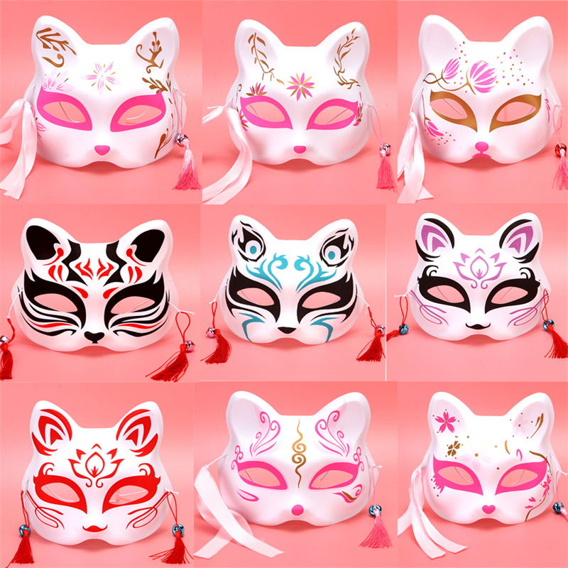 Japanese Fox Mask Half Face Ha - Respirator Half Face ulasan dan harga